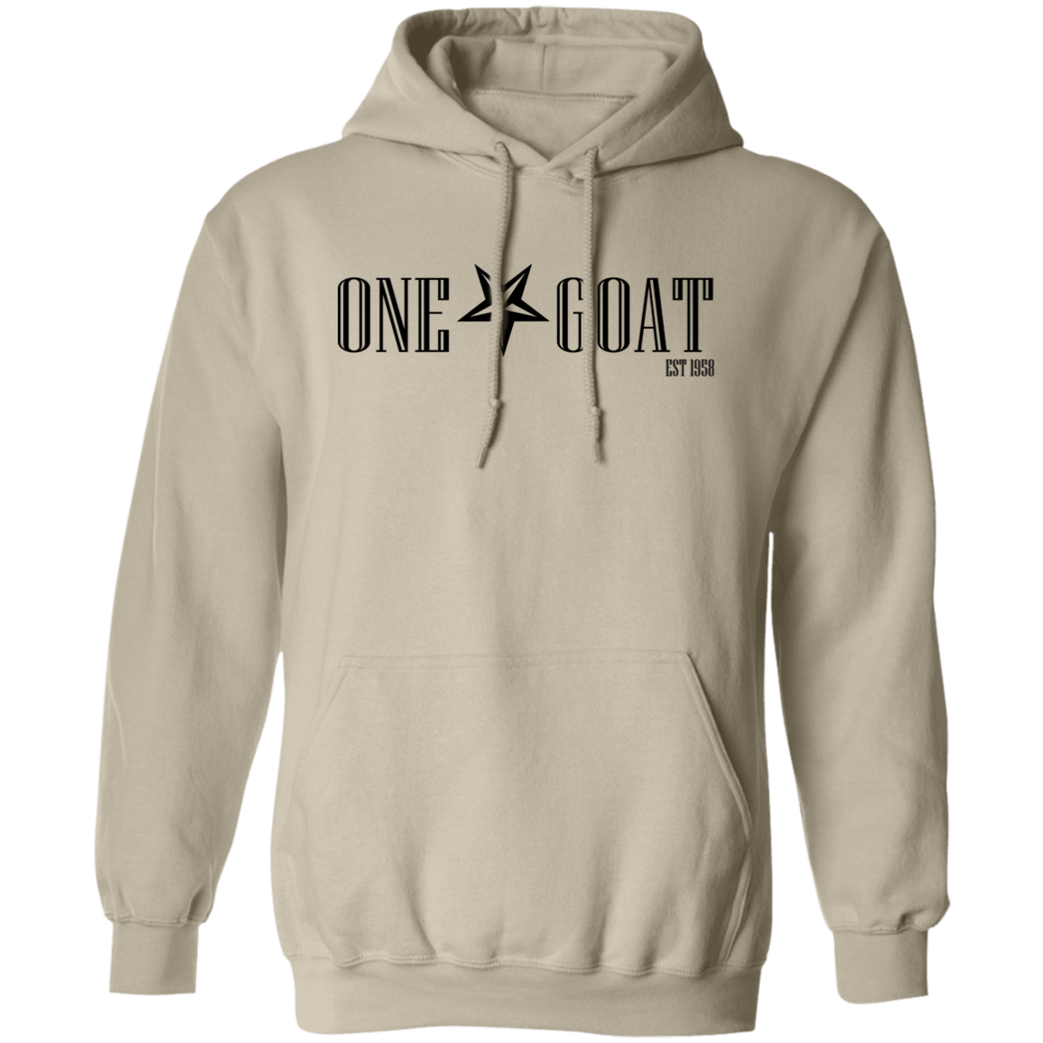 One Star Goat Pullover Hoodie