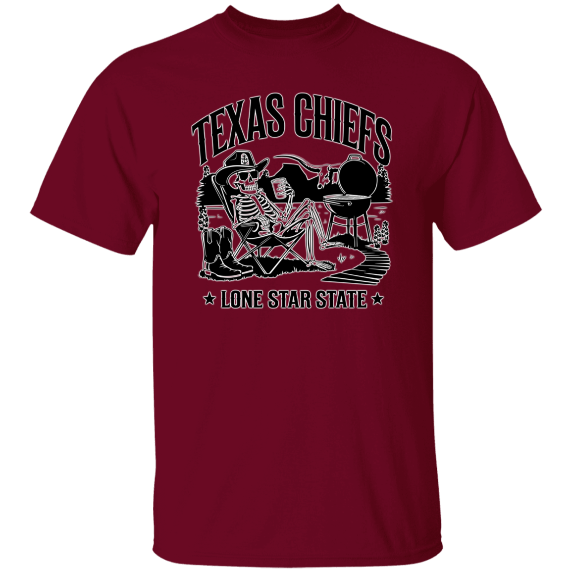 Lone Star State Texas Chiefs 5.3 oz. T-Shirt