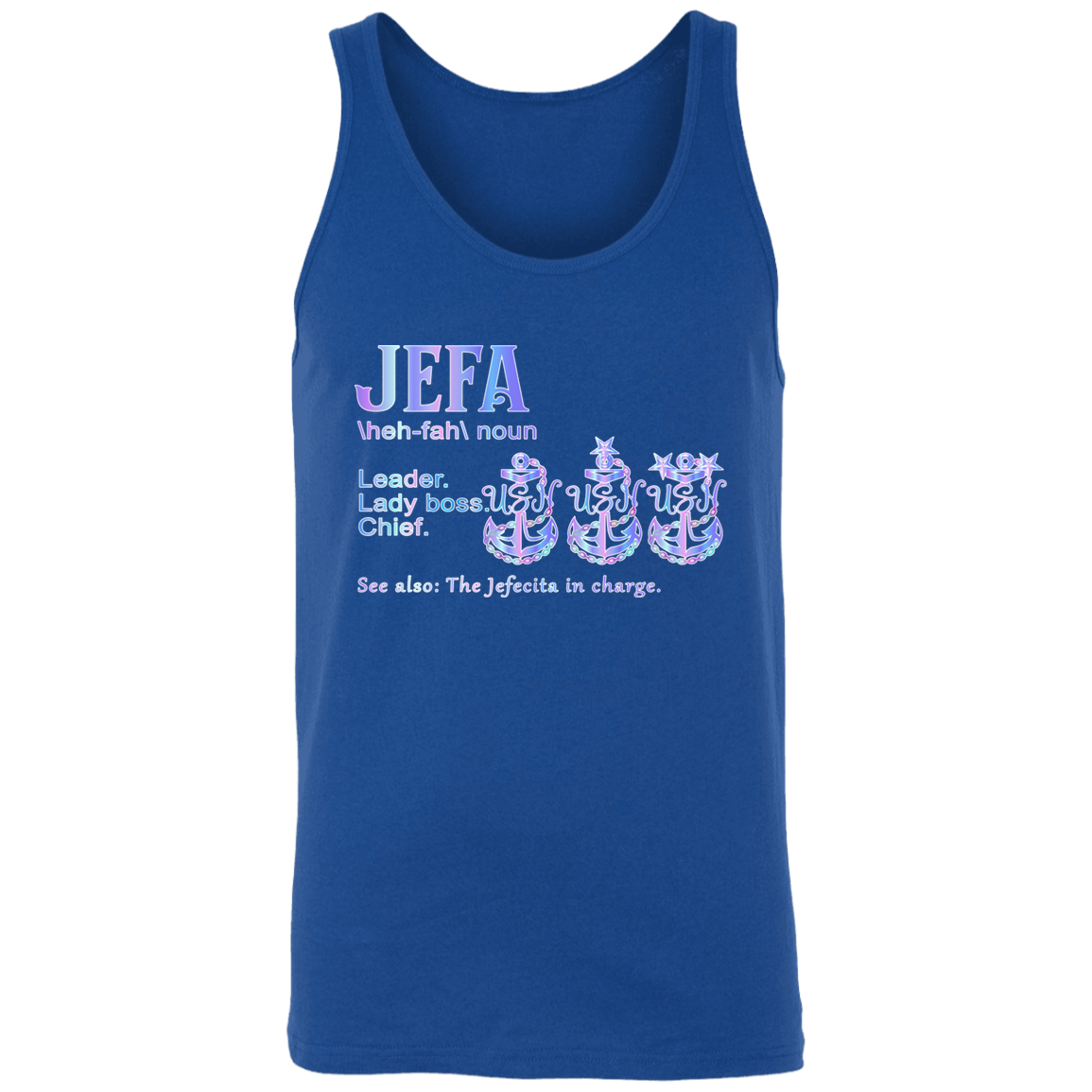 Jefa Definition Unisex Tank