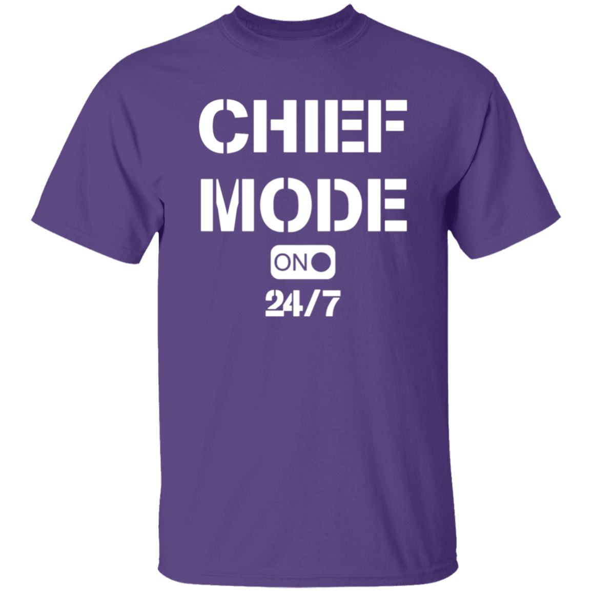 Chief Mode White 5.3 oz. T-Shirt