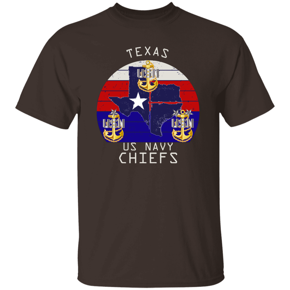 Texas Chiefs 5.3 oz. T-Shirt