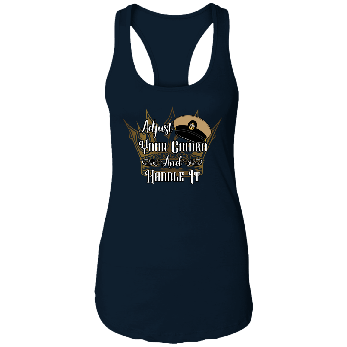 Adjust Your Combo Ladies Racerback Tank