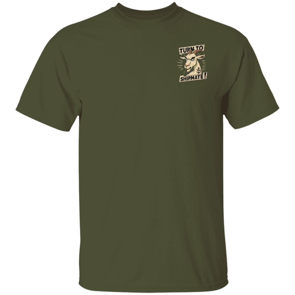 Turn To Shipmate FB 5.3 oz. T-Shirt