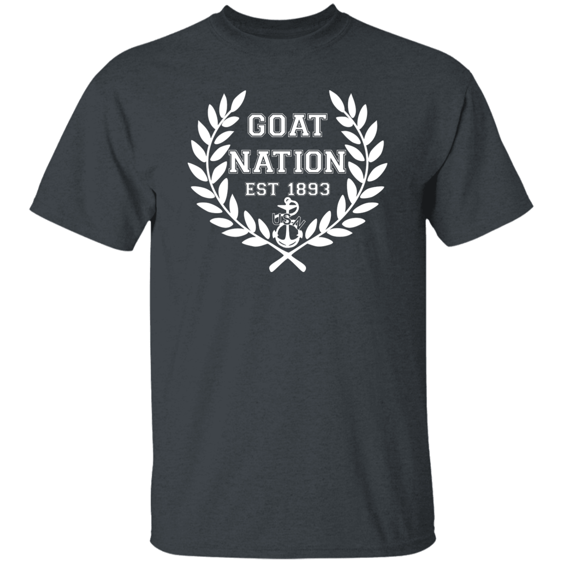 Goat Nation White 5.3 oz. T-Shirt