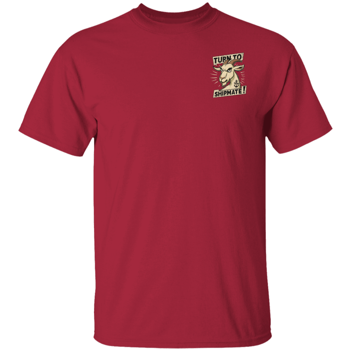 Turn To Shipmate FB 5.3 oz. T-Shirt