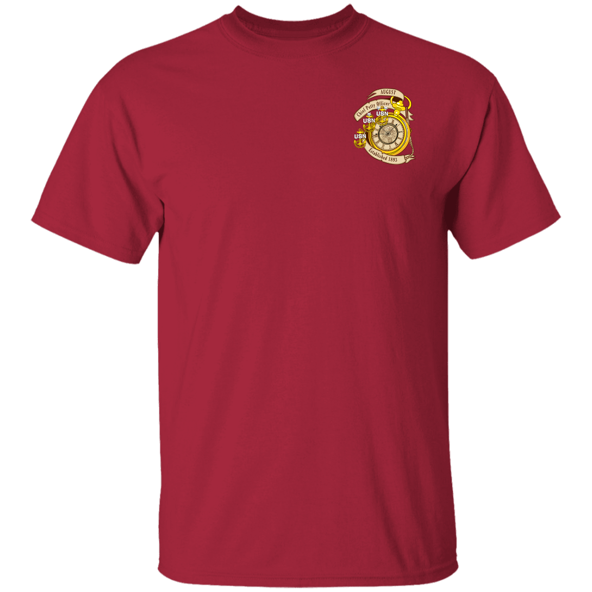 August CPO Two Sides 5.3 oz. T-Shirt
