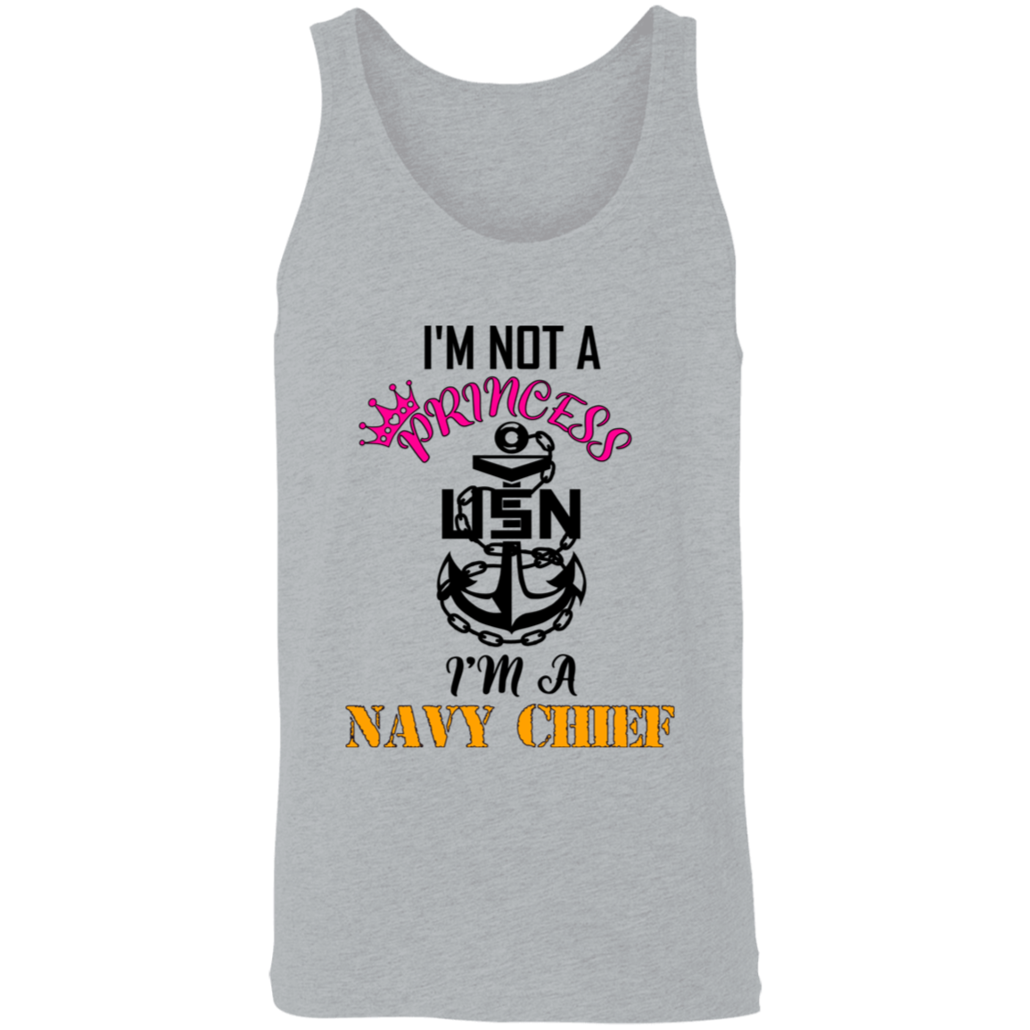 I'm not a Princess V2 Unisex Tank