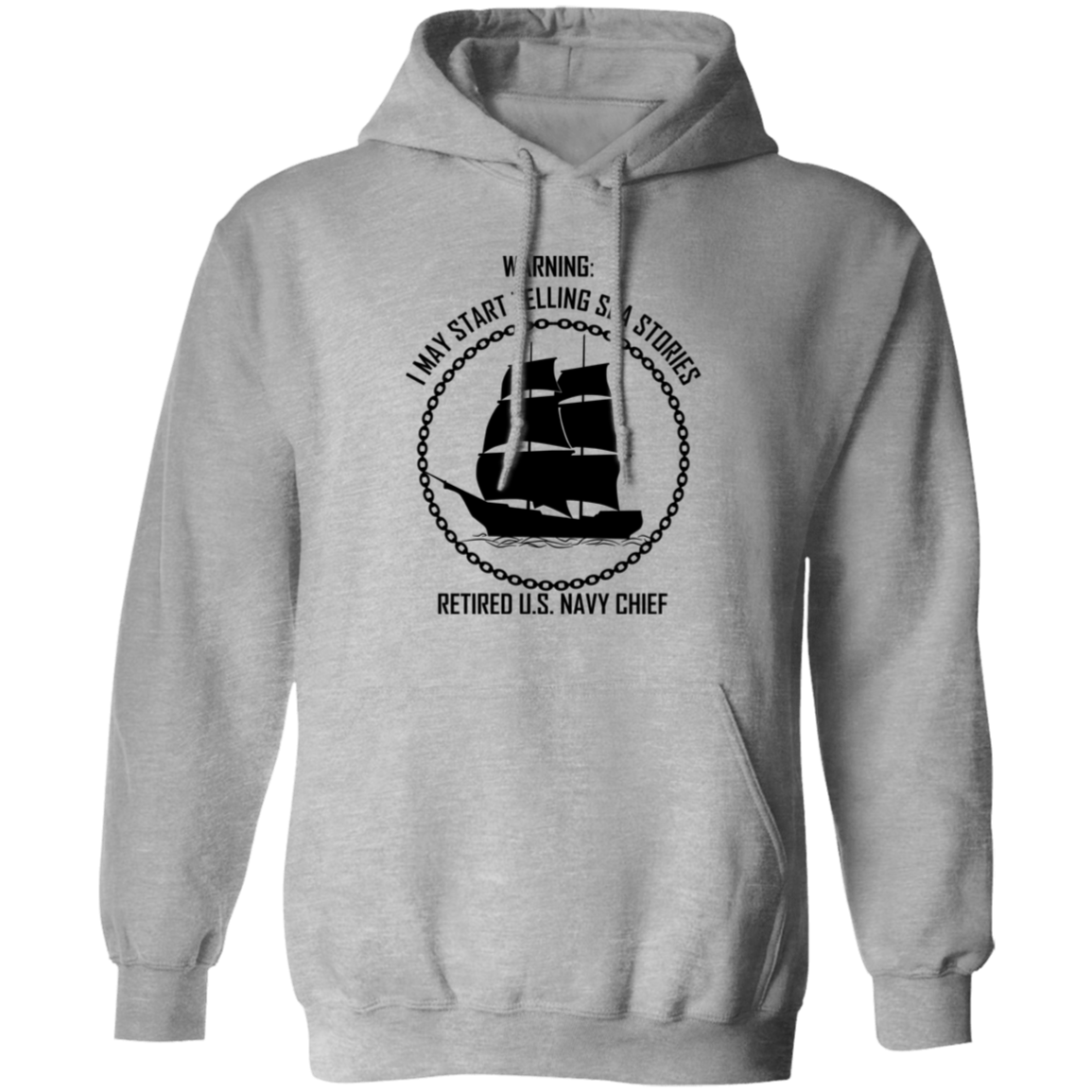 Retired Sea Stories Pullover Hoodie