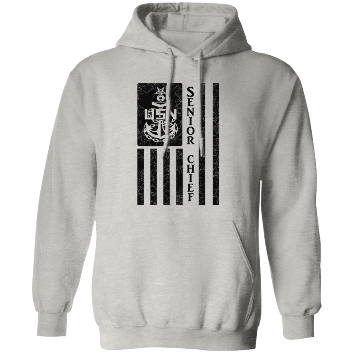 Senior Chief Flag Pullover Hoodie