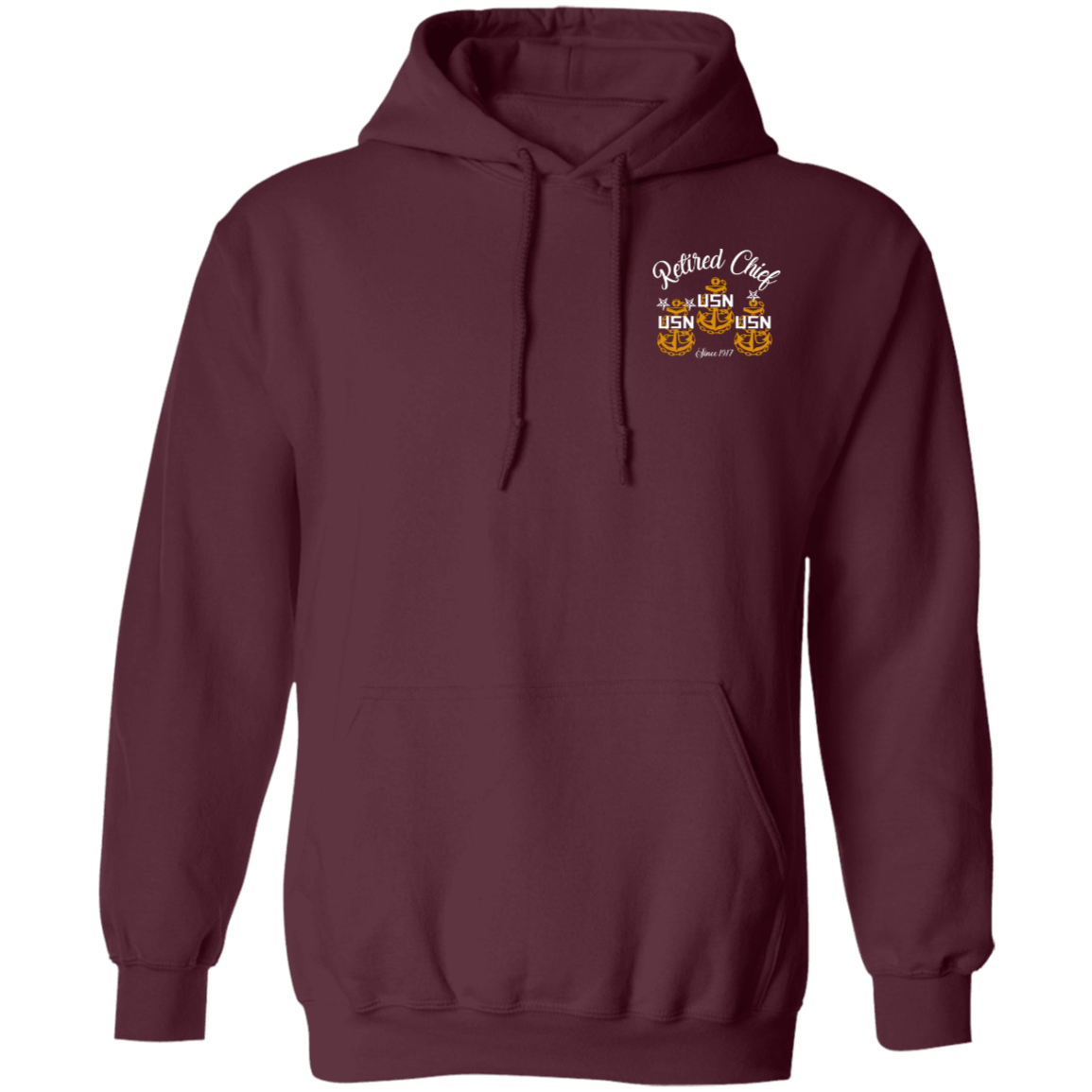 Retired Chief Rose FB Pullover Hoodie