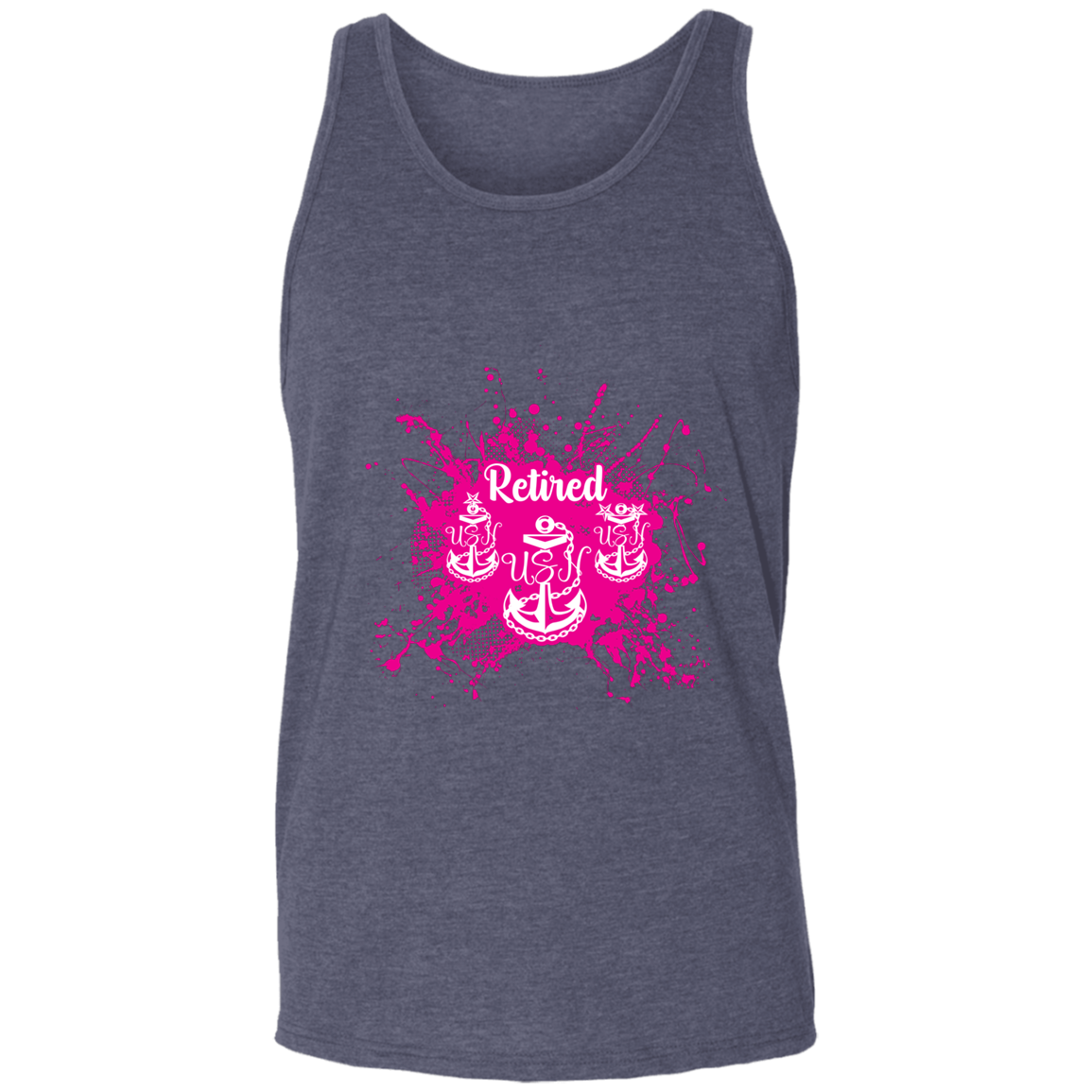 Retired Chief Pink Paint Unisex Tank