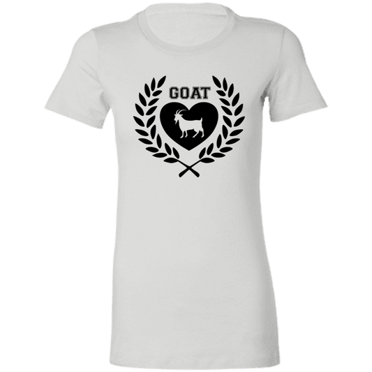 Goat Wreath Ladies' Favorite T-Shirt