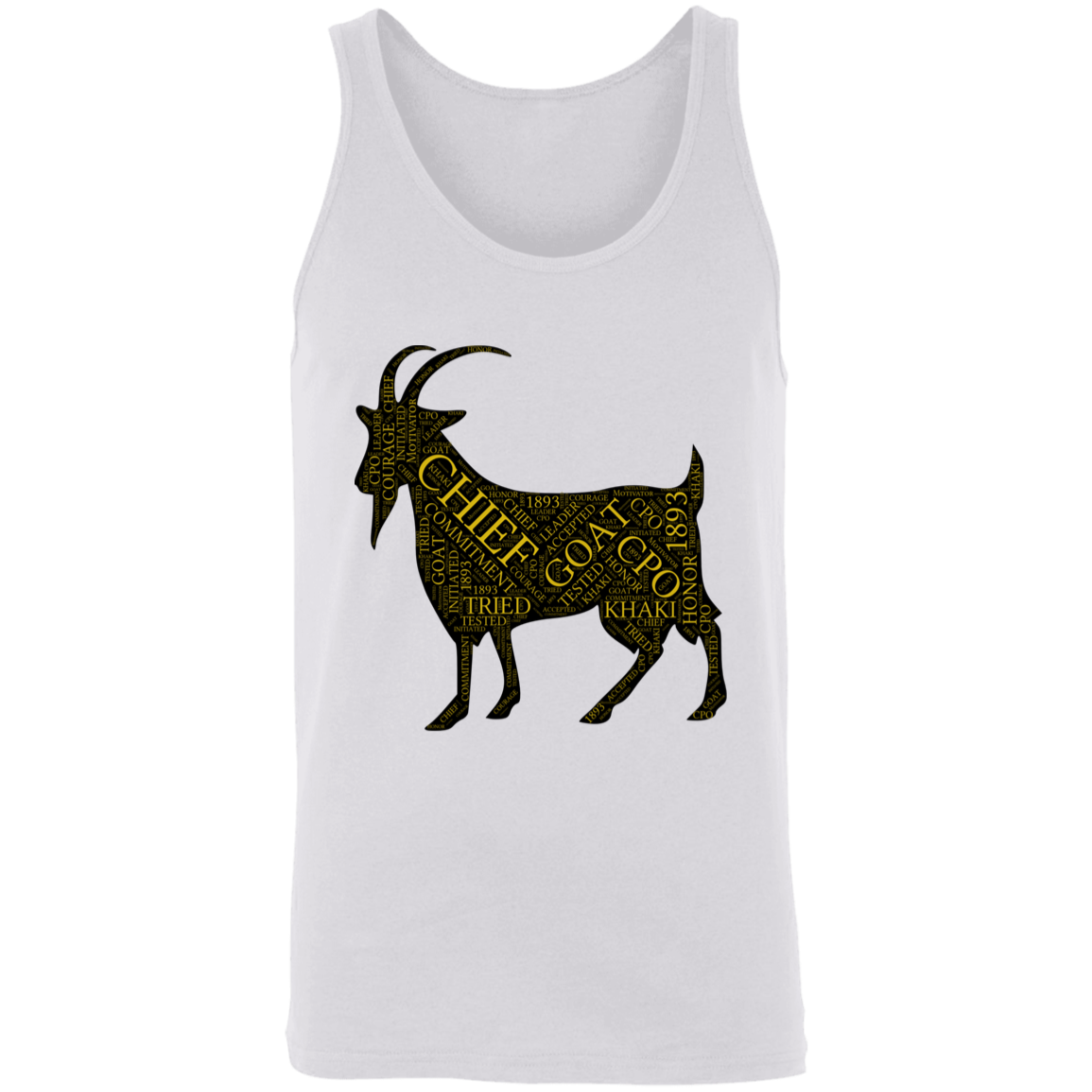 Goat Word Unisex Tank