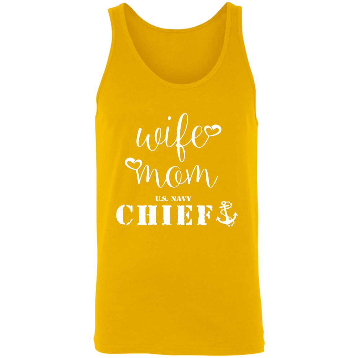 WMC White Unisex Tank