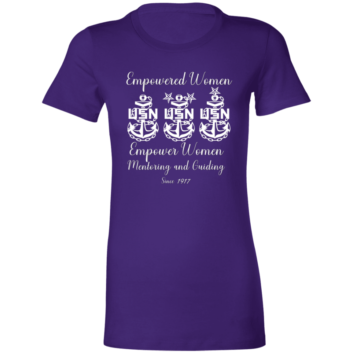 Empowered Women White Design Ladies' Favorite T-Shirt
