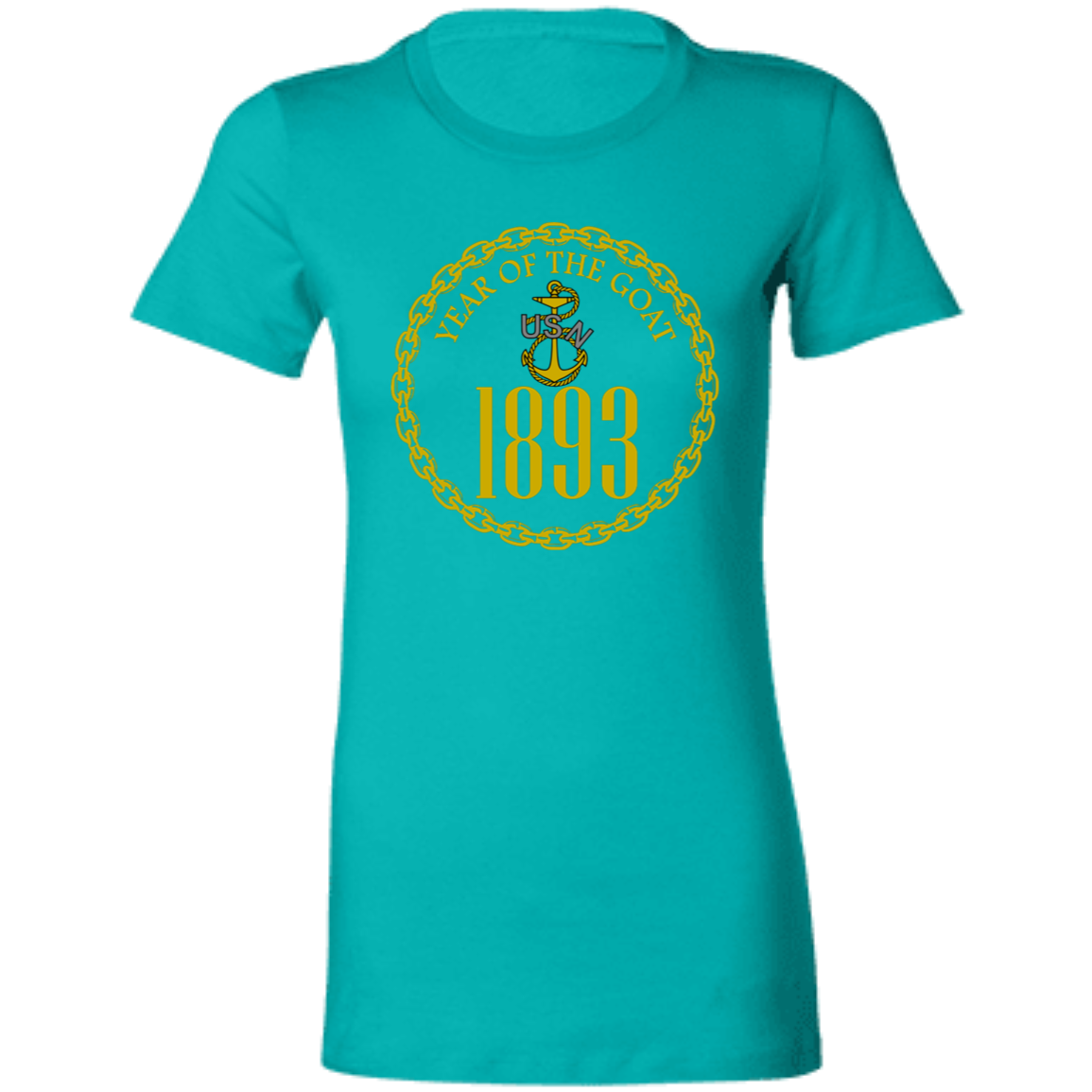 Year of the Goat Gold Ladies' Favorite T-Shirt