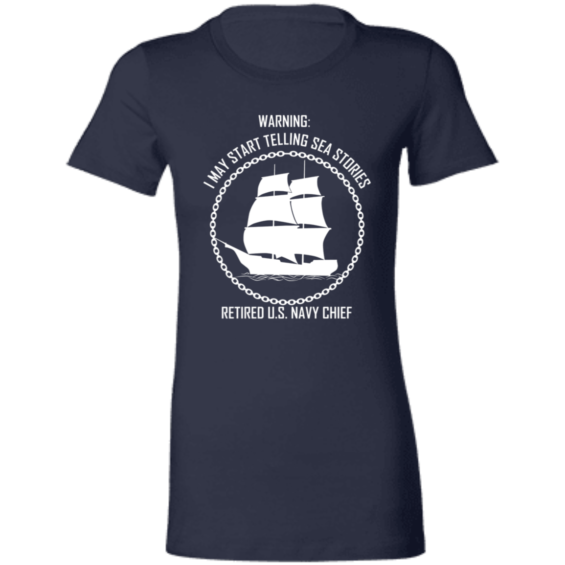 Retired Sea Stories White Ladies' Favorite T-Shirt