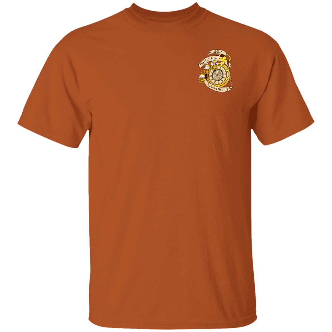 August CPO Two Sides 5.3 oz. T-Shirt