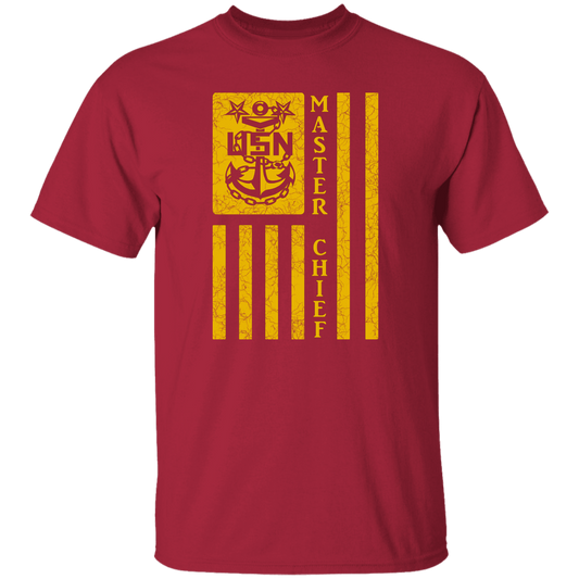 Master Chief Flag Gold 5.3 oz. T-Shirt