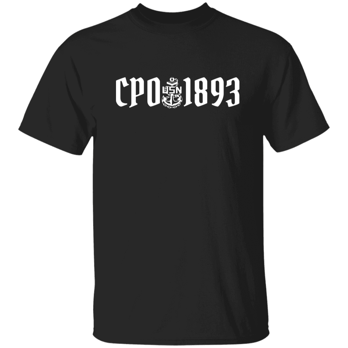 CPO 1893 White 5.3 oz. T-Shirt