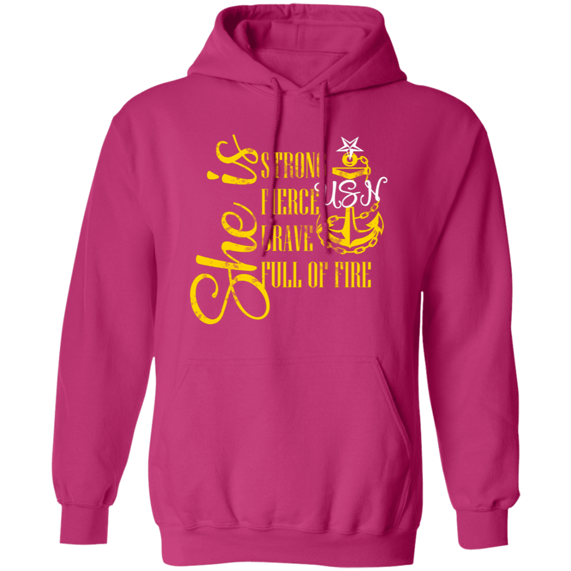 She is Senior Pullover Hoodie