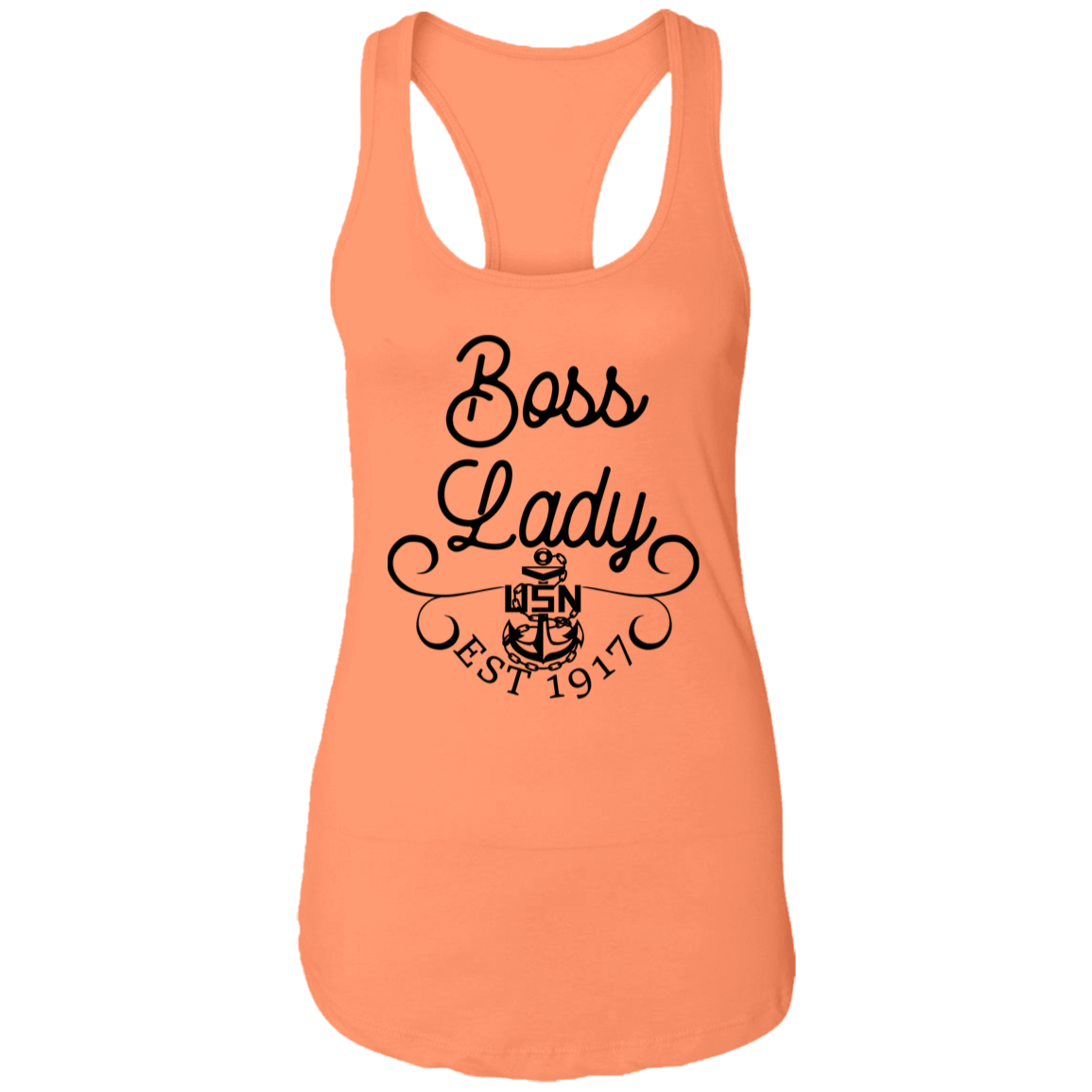 Boss Lady Ladies Racerback Tank