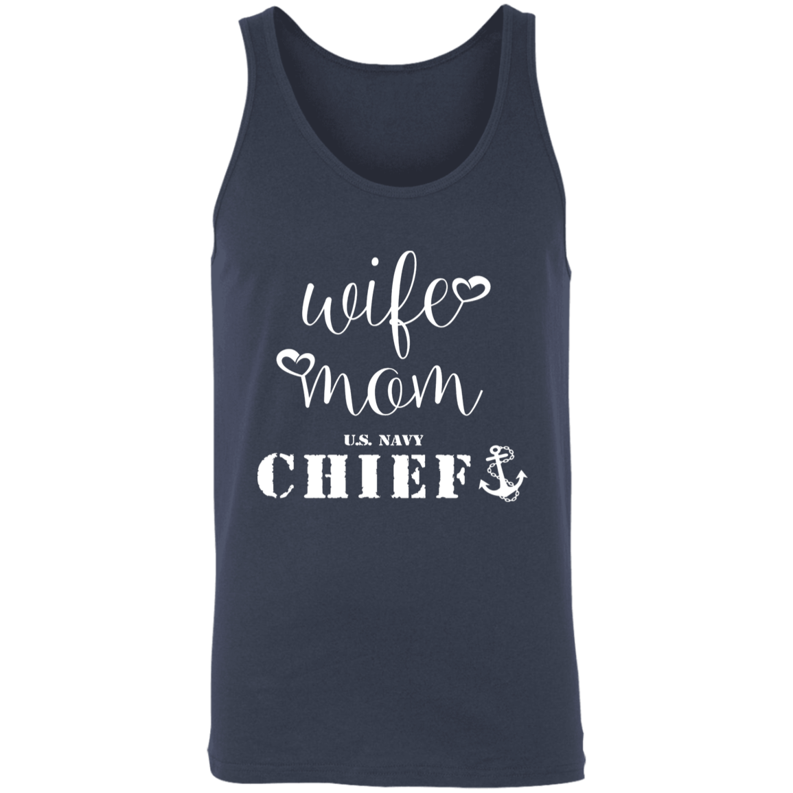 WMC White Unisex Tank