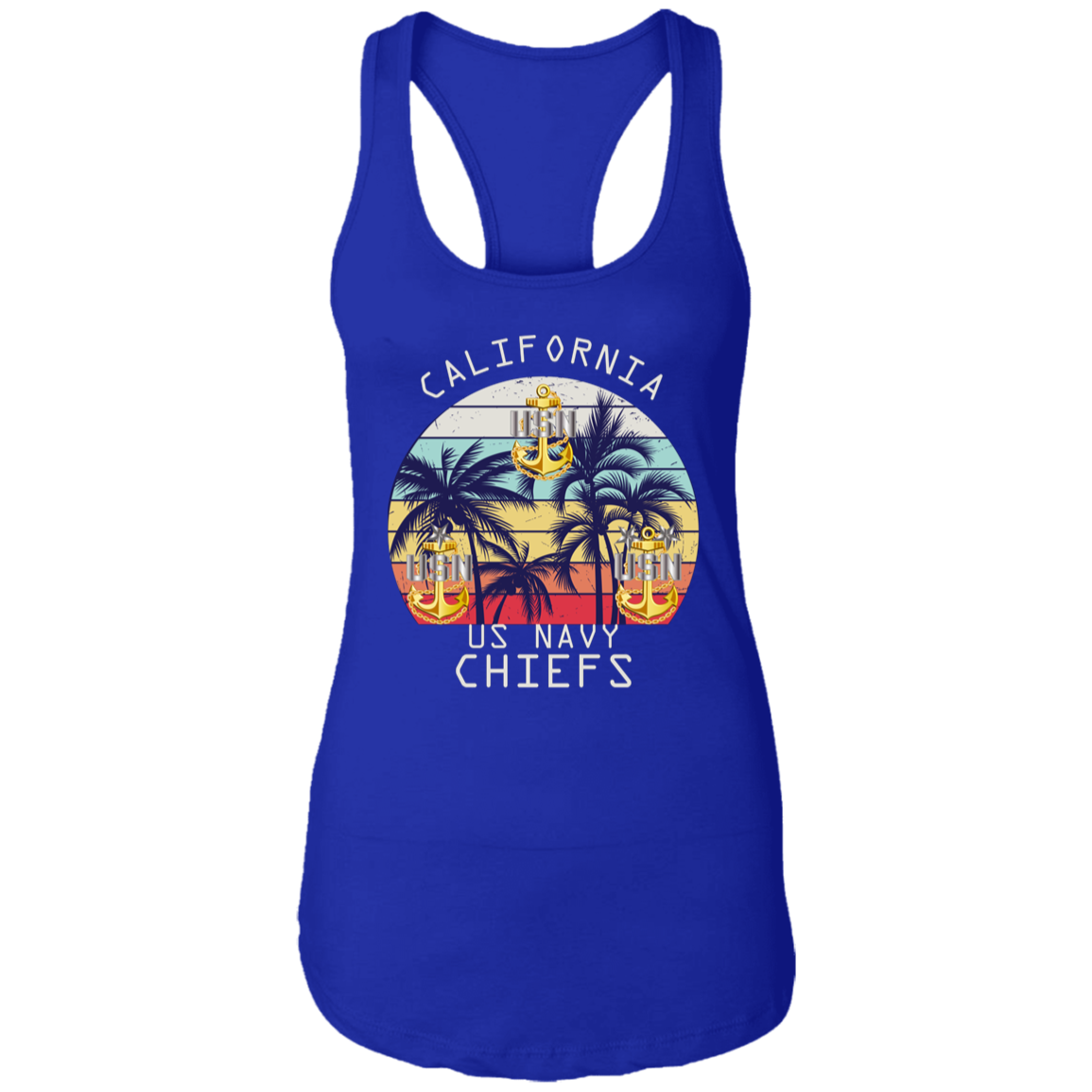 California Chiefs Ladies Racerback Tank