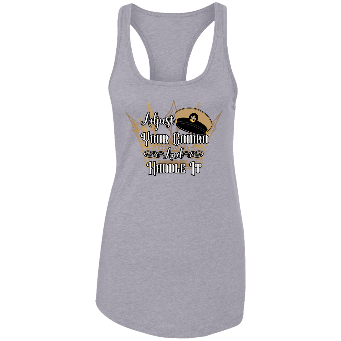 Adjust Your Combo Ladies Racerback Tank