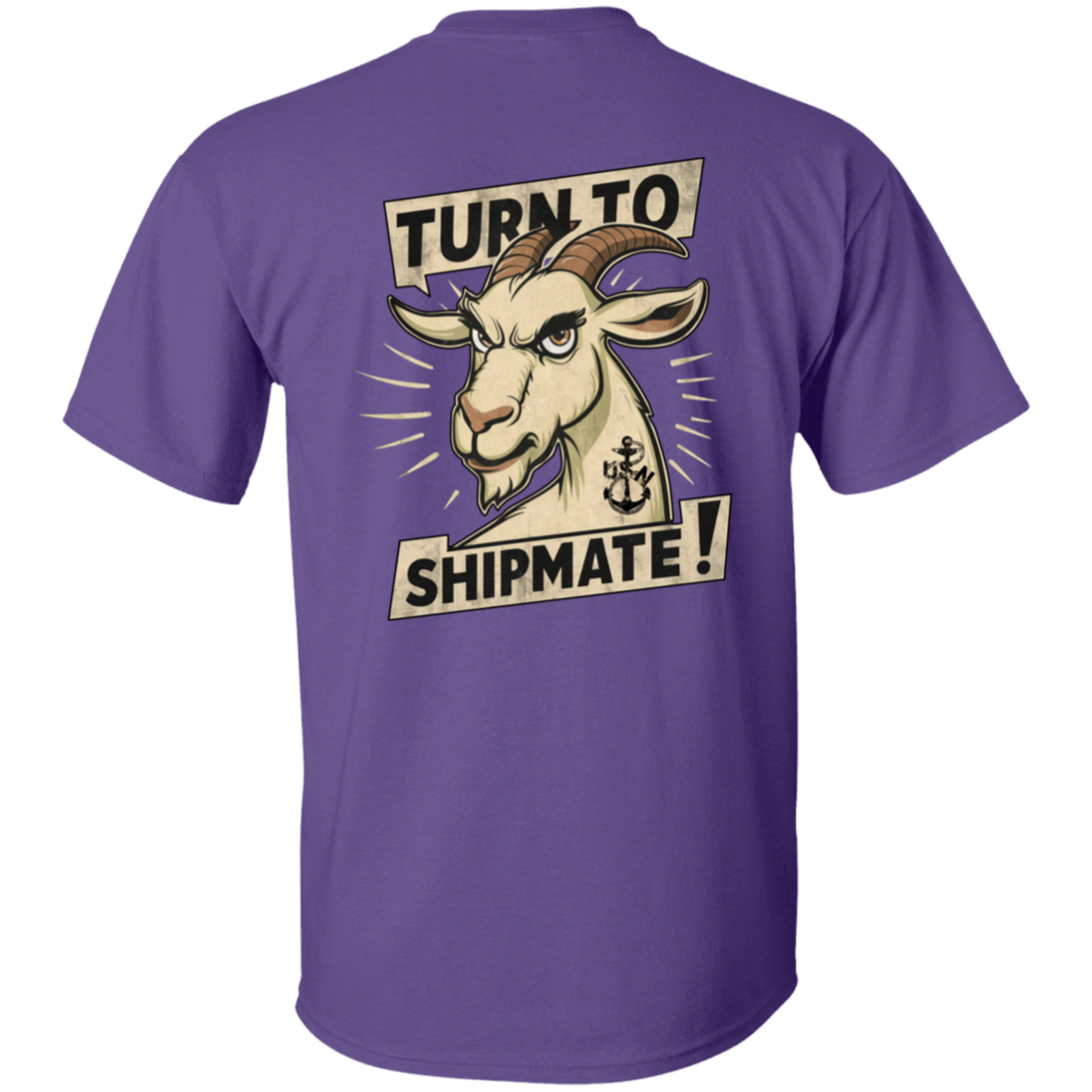 Turn To Shipmate FB 5.3 oz. T-Shirt