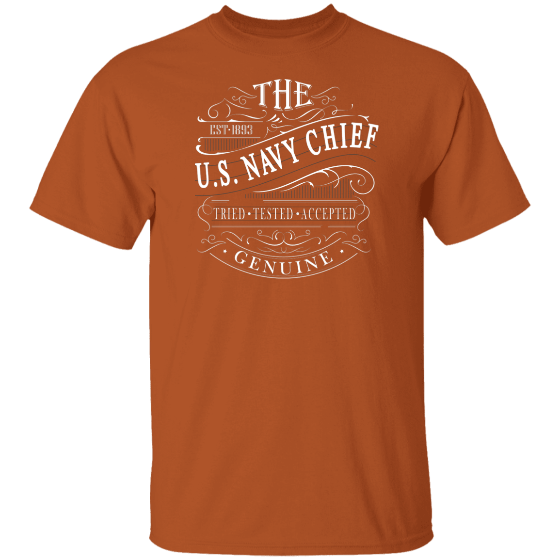 The US Navy Chief 5.3 oz. T-Shirt