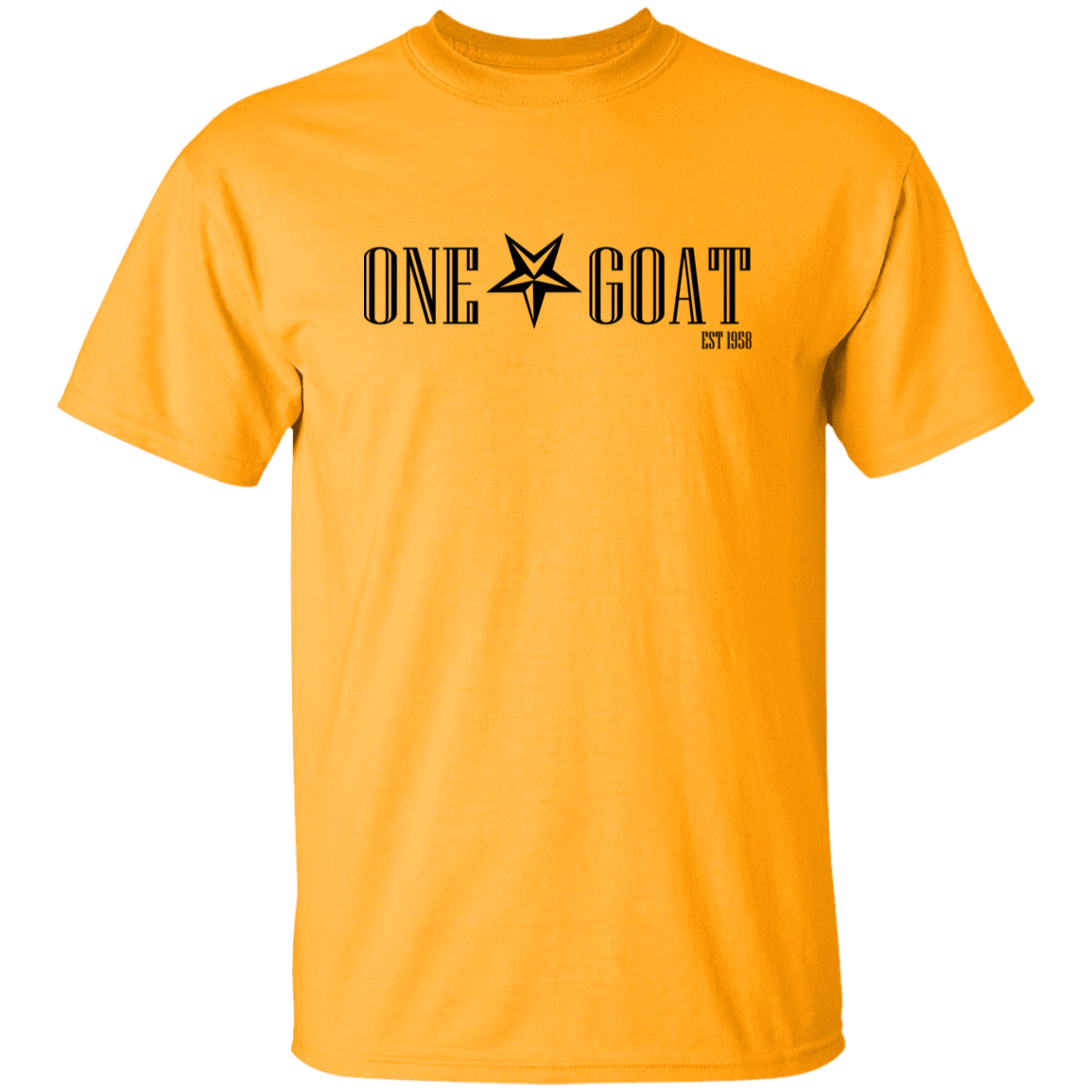 One Star Goat 5.3 oz. T-Shirt
