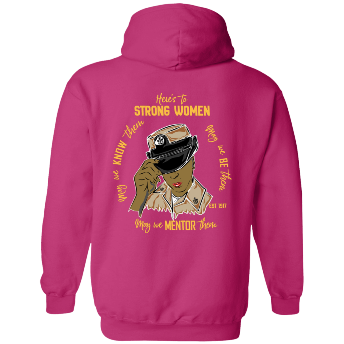 Strong Women V2 Pullover Hoodie