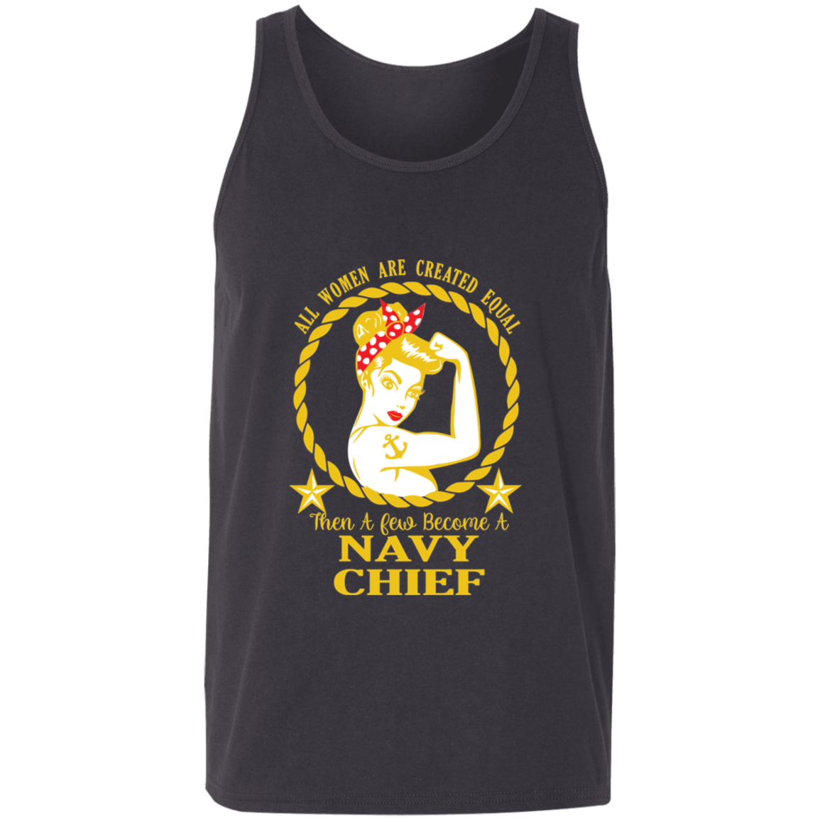 Navy Girl V2 Unisex Tank