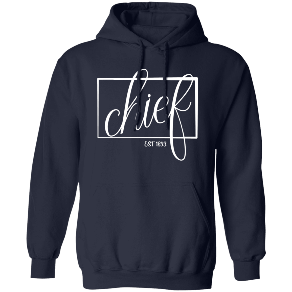 Chief 1893 White Pullover Hoodie