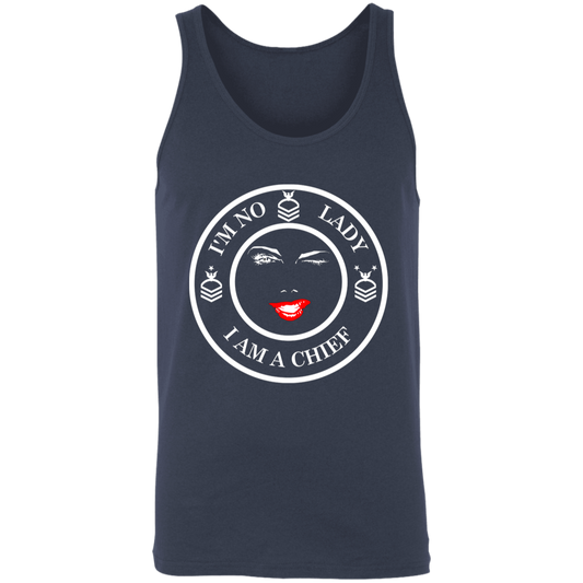 I'm No Lady (White Design) Unisex Tank
