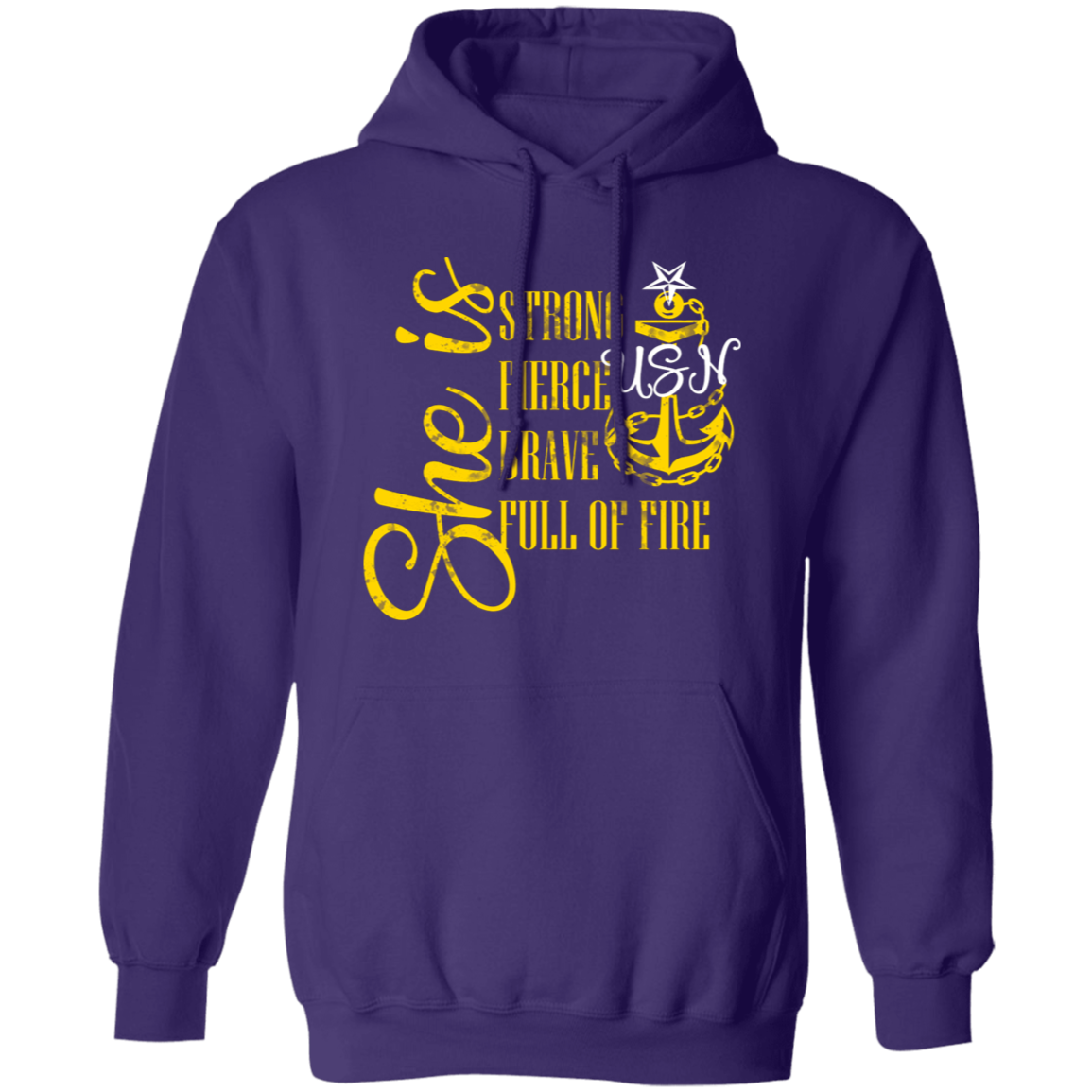 She is Senior Pullover Hoodie