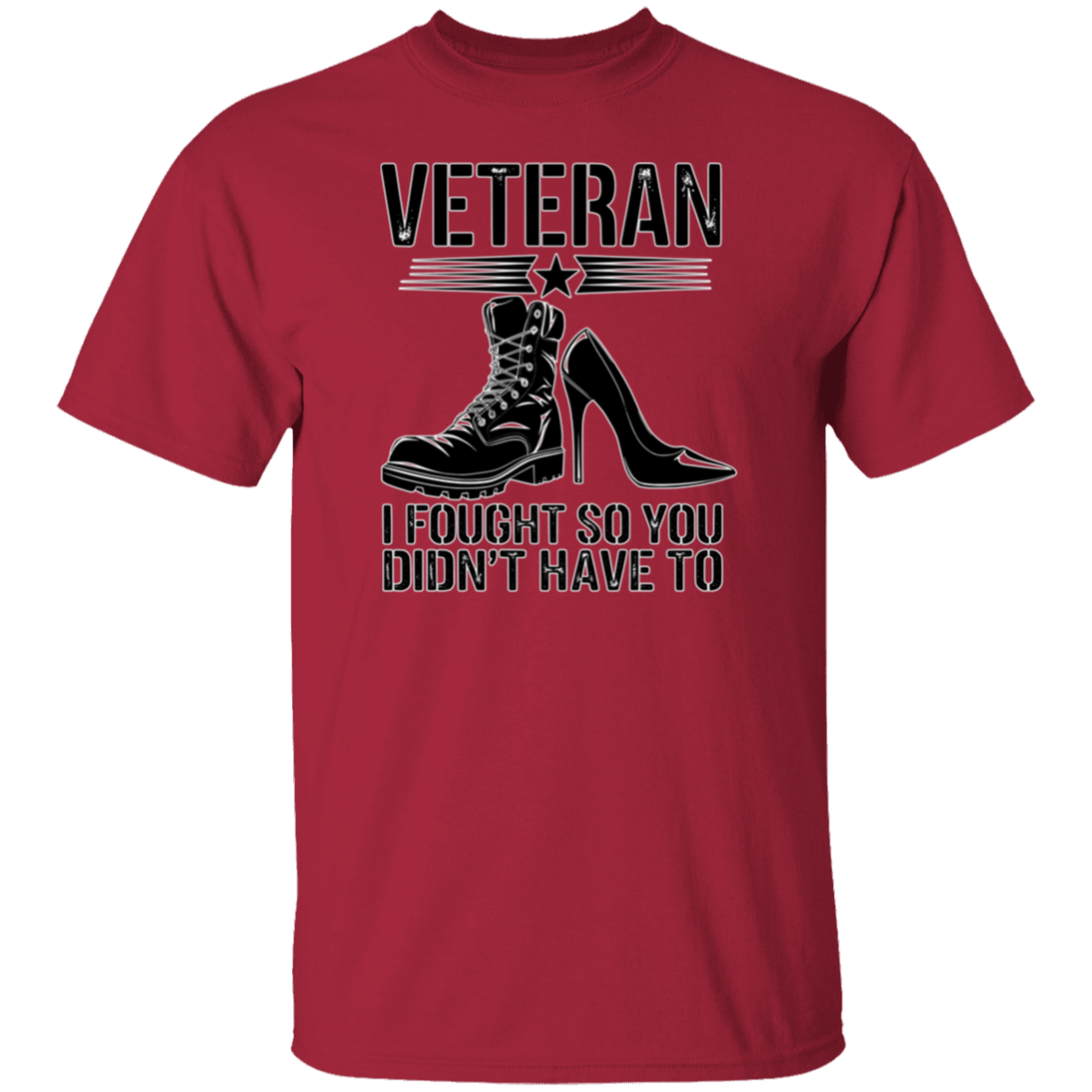 Veteran I Fought 5.3 oz. T-Shirt