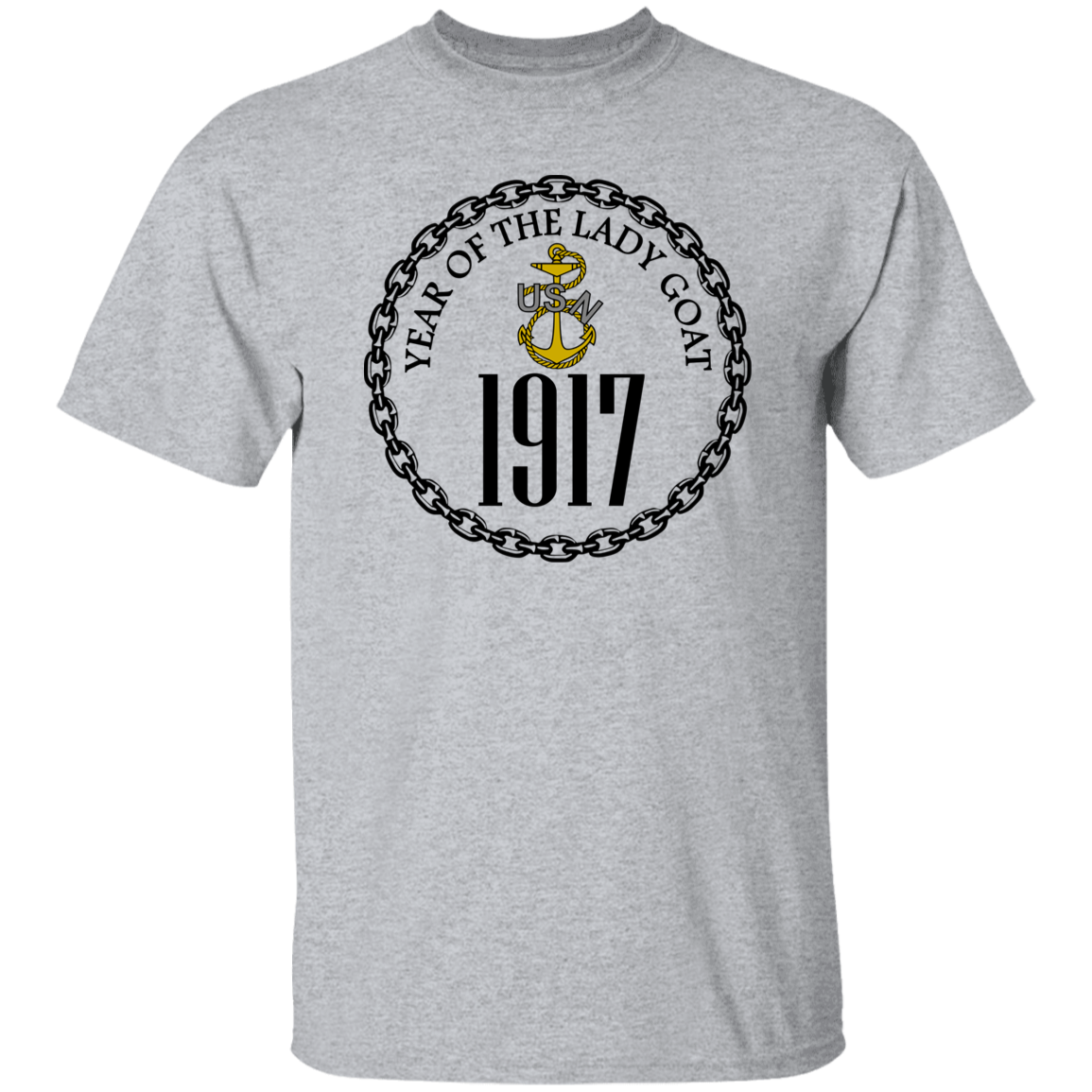 Year of the Lady Goat 5.3 oz. T-Shirt