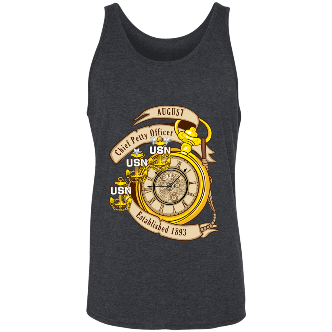 August CPO Unisex Tank