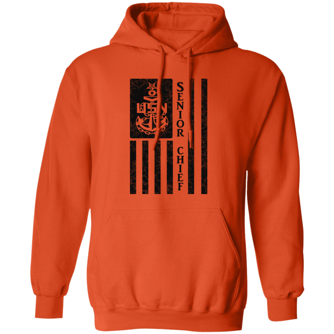 Senior Chief Flag Pullover Hoodie