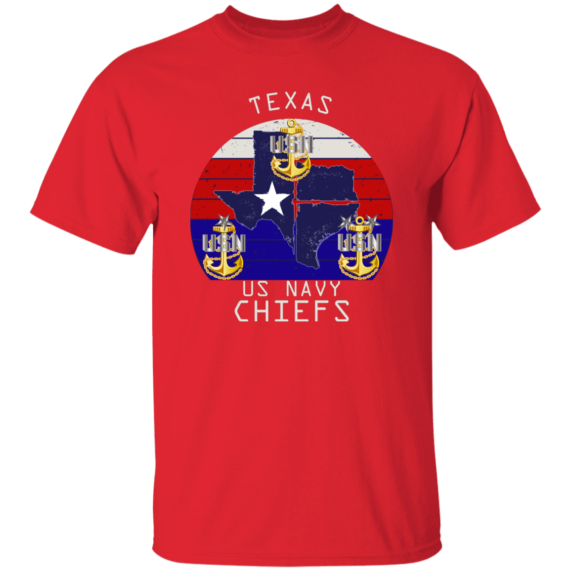 Texas Chiefs 5.3 oz. T-Shirt