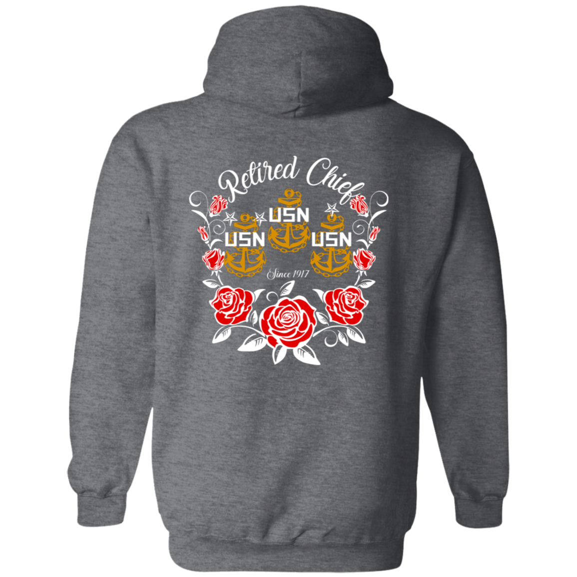 Retired Chief Rose FB Pullover Hoodie