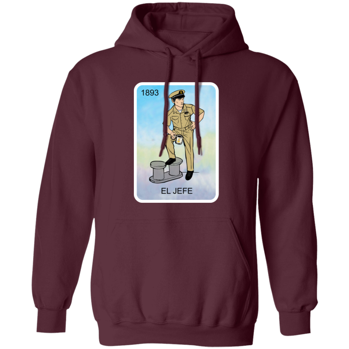 El Jefe Card Pullover Hoodie