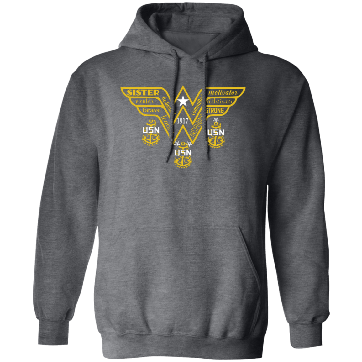 WW CPO Gold Pullover Hoodie
