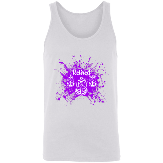 Retired Chief Purple Paint Unisex Tank