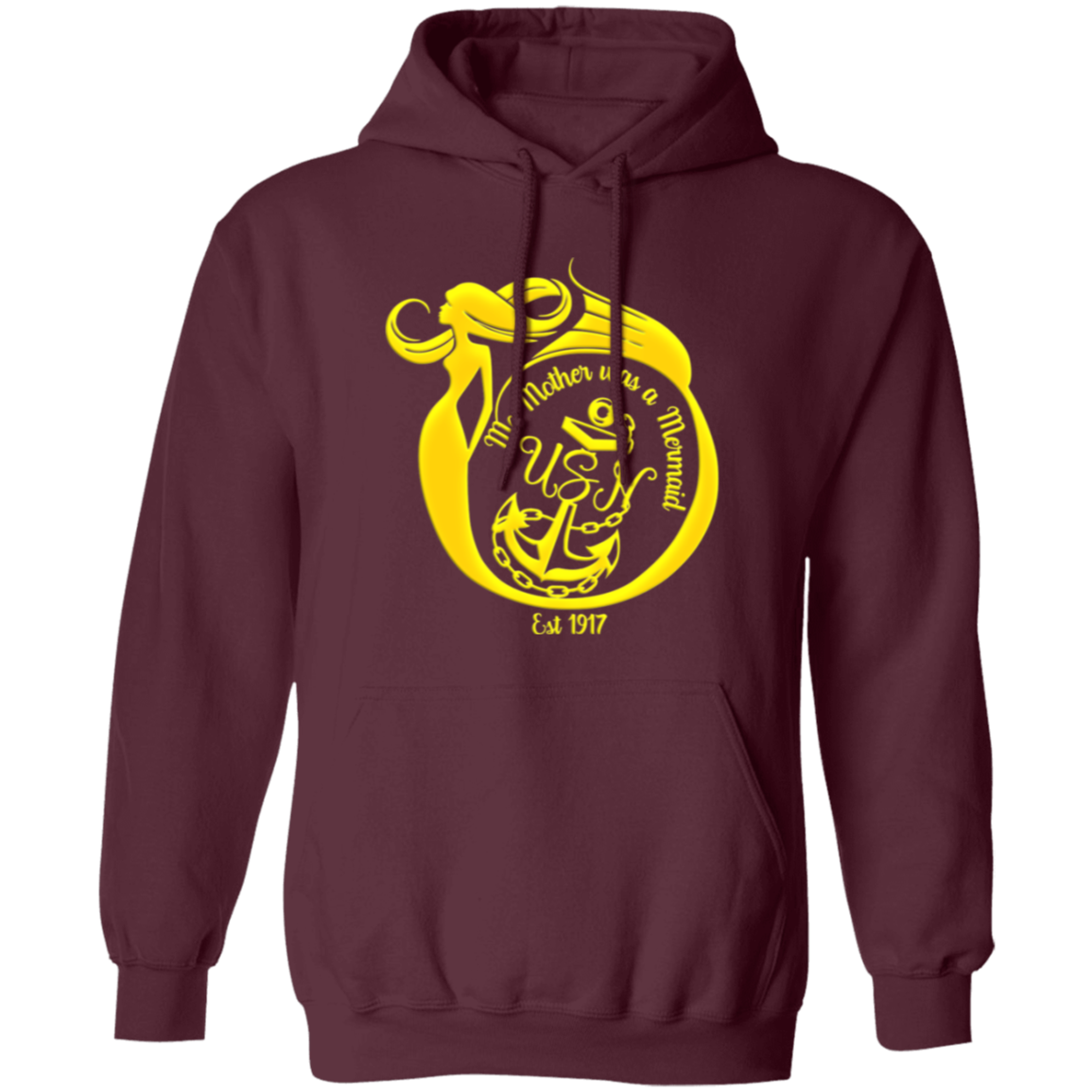 Me Mother Gold Pullover Hoodie