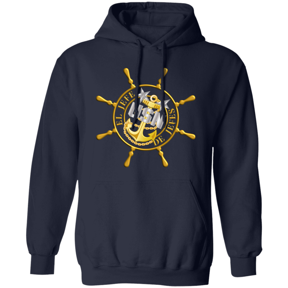 Ships Wheel Master Jefe Pullover Hoodie