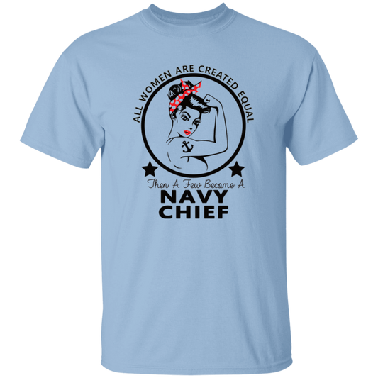 Navy Girl Chief 5.3 oz. T-Shirt