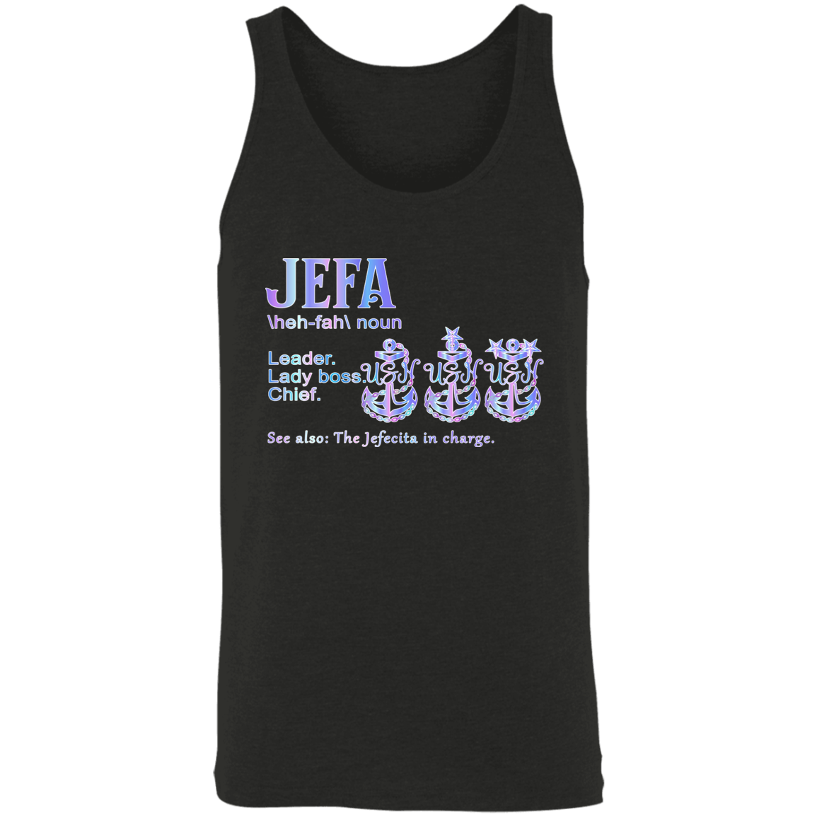 Jefa Definition Unisex Tank